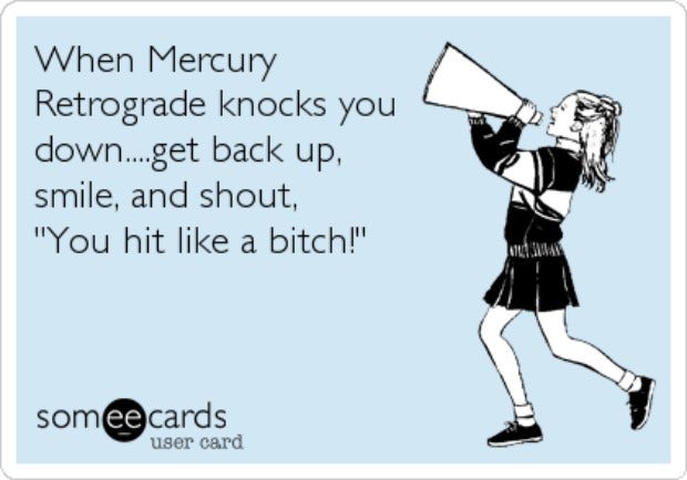 Astrology, Mercury Retrograde, Meme