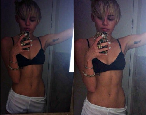 Miley Cyrus selfie instagram