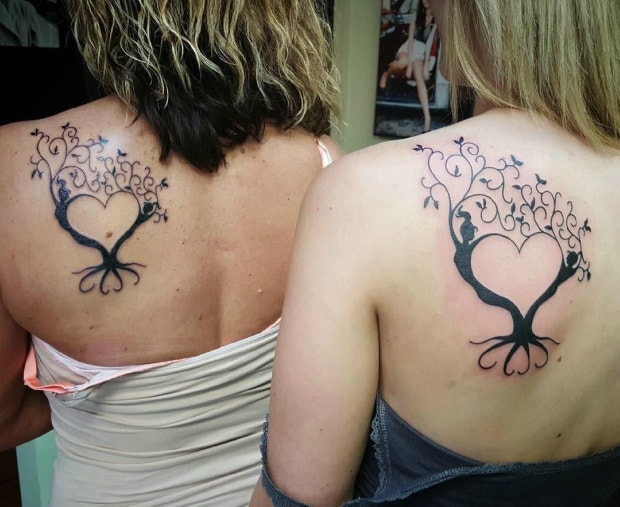 mother daughter tattoos mom tattoos