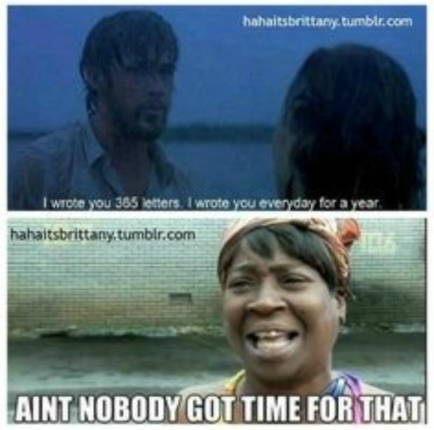 The notebook meme