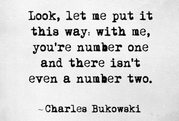 bukowski love poems