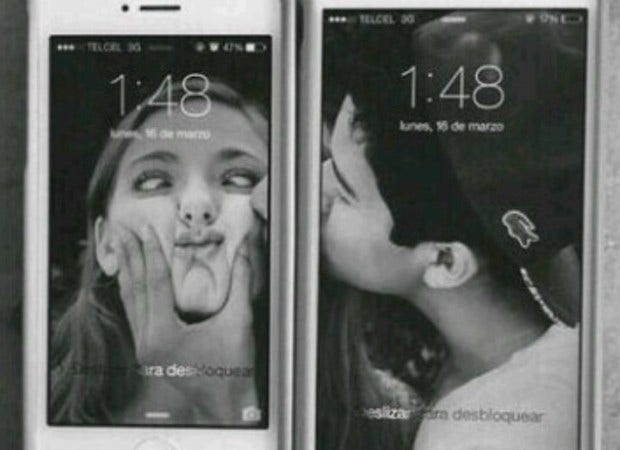 iphone kisses