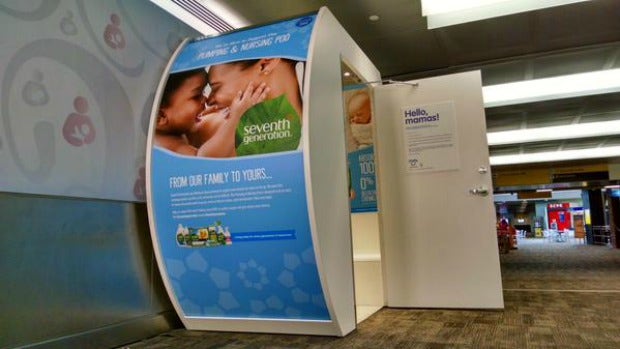 Seventh Generation breastfeeding pod