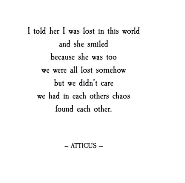 instagram poet atticus