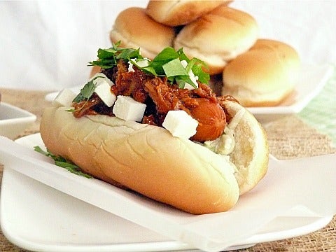 Pulled Pork Hot Dog