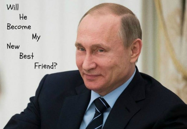 Donald trump Putin friends