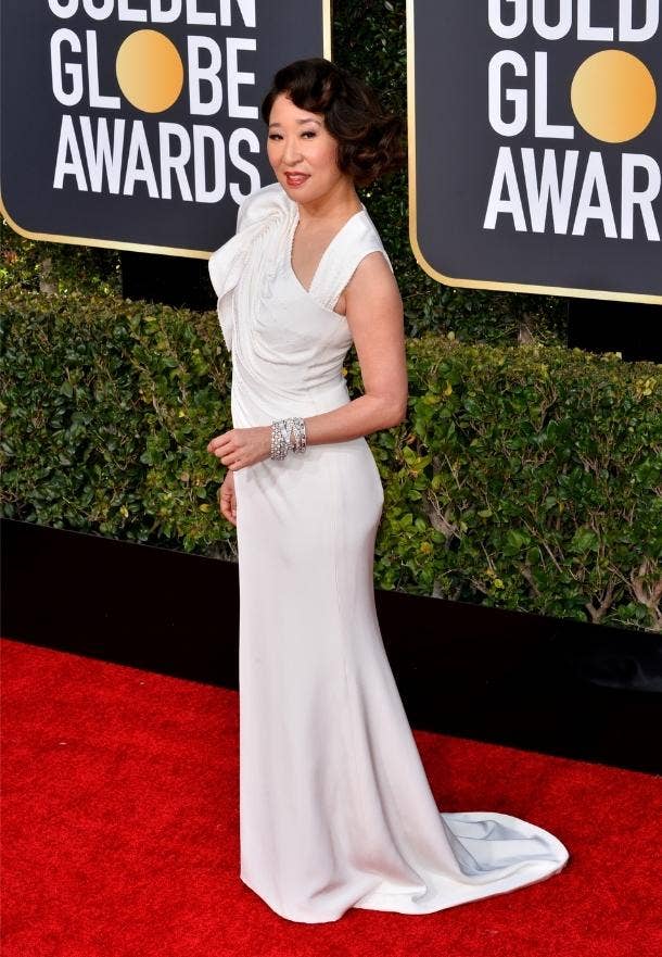 rules celebs follow at golden globes sandra oh