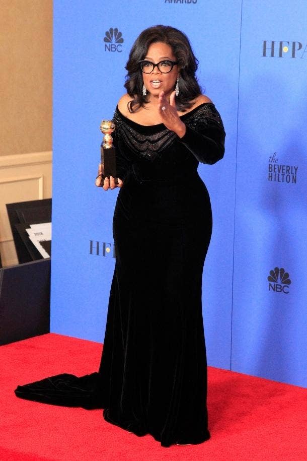 rules celebs have to follow at golden globes oprah winfrey