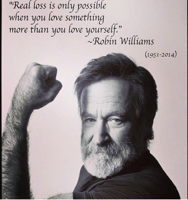 Robin Williams Quotes Mental Health Grief And Loss