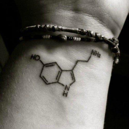 serotonin depression anxiety depression tattoo 