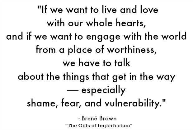 brene brown quote happiness