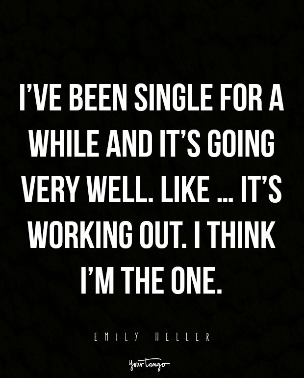 sassy quotes about being single