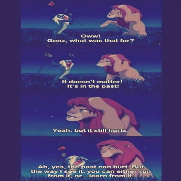 lion king rafiki life lesson