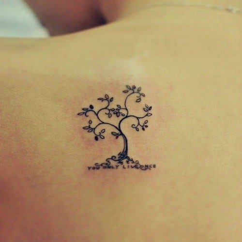 Tree environment tattoo