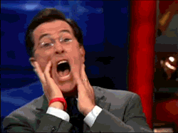 Stephen Colbert on 'The Colbert Report' - Giphy