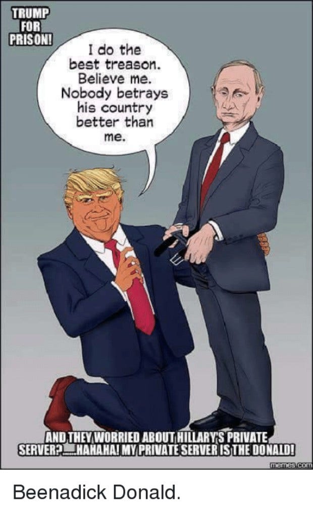 Funny Russia Trump Meme Putin
