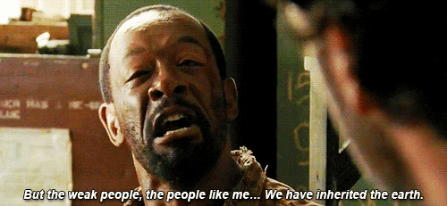Lennie James as Morgan Jones on 'The Walking Dead' - Giphy