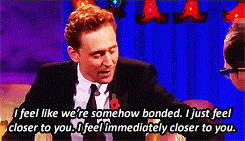 tom hiddleston bonding