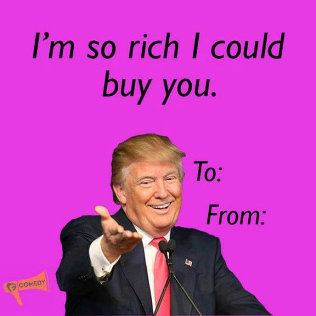 trump valentine memes