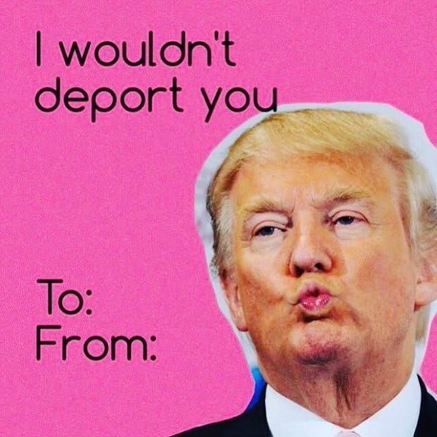 trump valentine memes