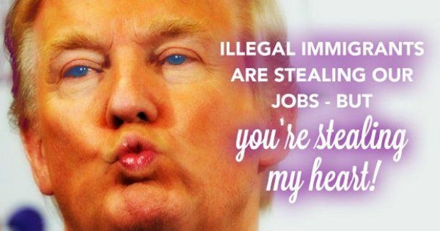 trump valentine memes