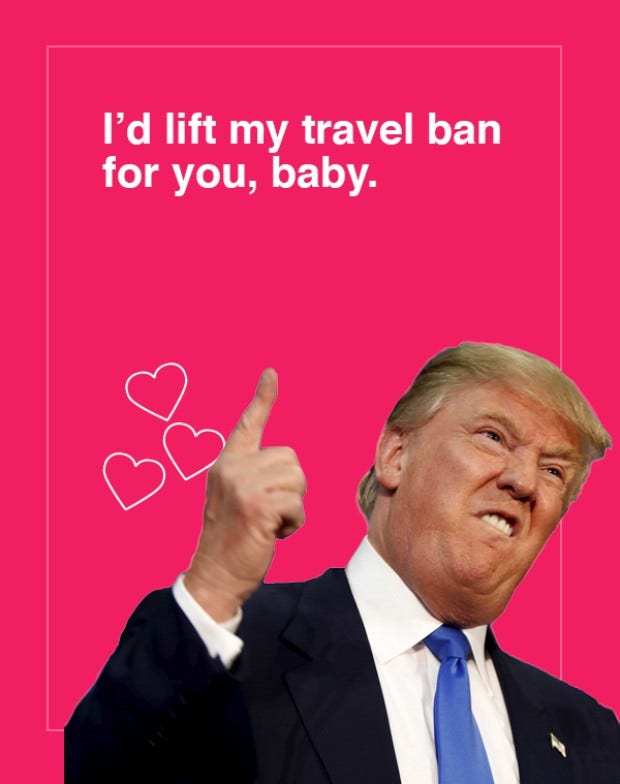 trump valentine memes