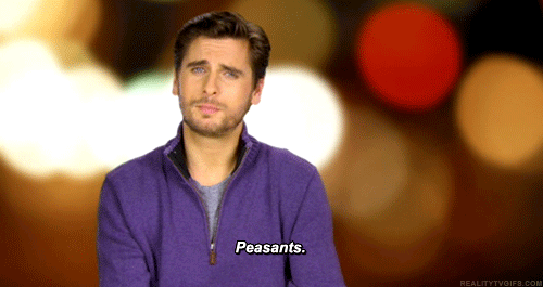 Scott Disick thinks that they've really accomplished something here Scott Disick - Giphy