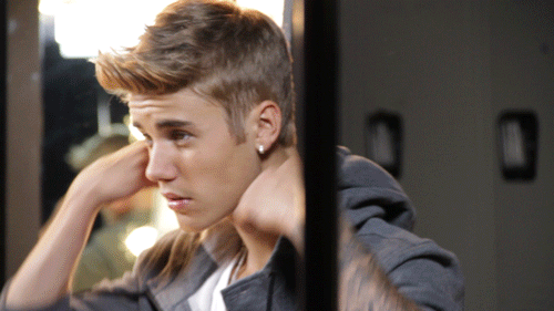 Also, I'm sorry, but that's not the proper way to wear a hood Put it all the way on, stop it with this 'half on but still showing off my haircut' stuff. Just stop. Justin Bieber - <a href="http:www.giphy.com"/>Giphy</a>