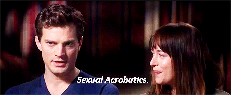 Or just, you know, regular acrobatics Many Christians enjoy going to go to the circus on a date or something. Jamie Dornan and Dakota Johnson - Tumblr