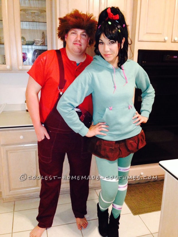 vanellope von schweetz Wreck It Ralph Video Game Cosplay Halloween Costume Ideas