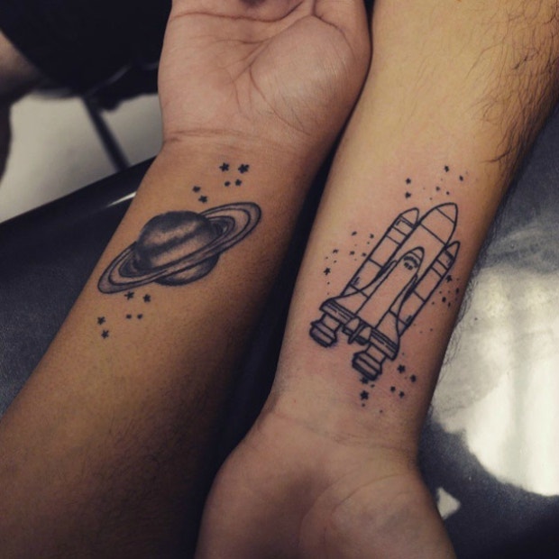 Virgo Capricorn Matching Couple Tattoo Zodiac Sign Compatibility