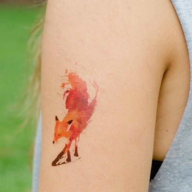 watercolor tattoos