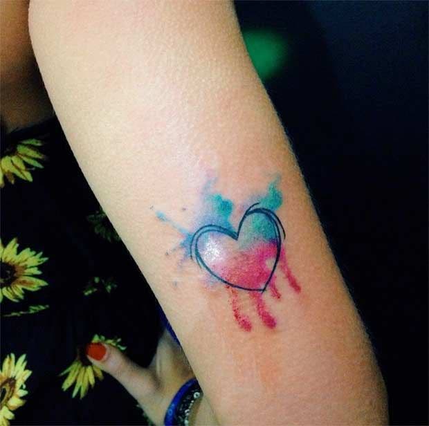 watercolor tattoos