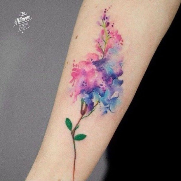 watercolor tattoos