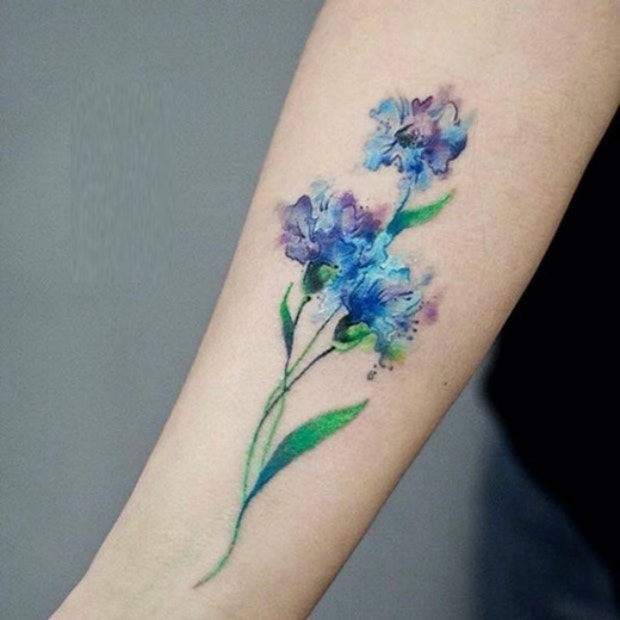 watercolor tattoos