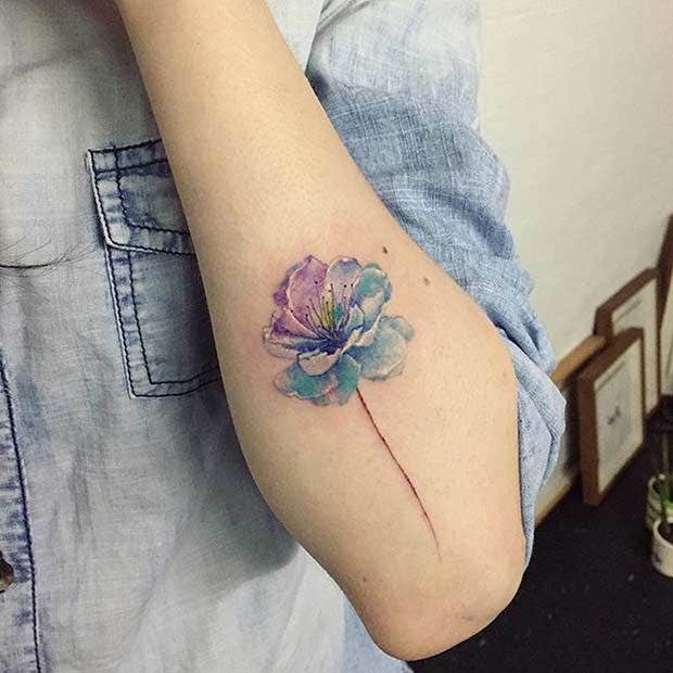 watercolor tattoos