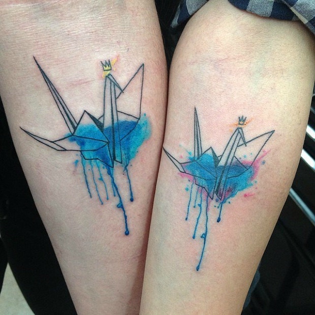 watercolor tattoos