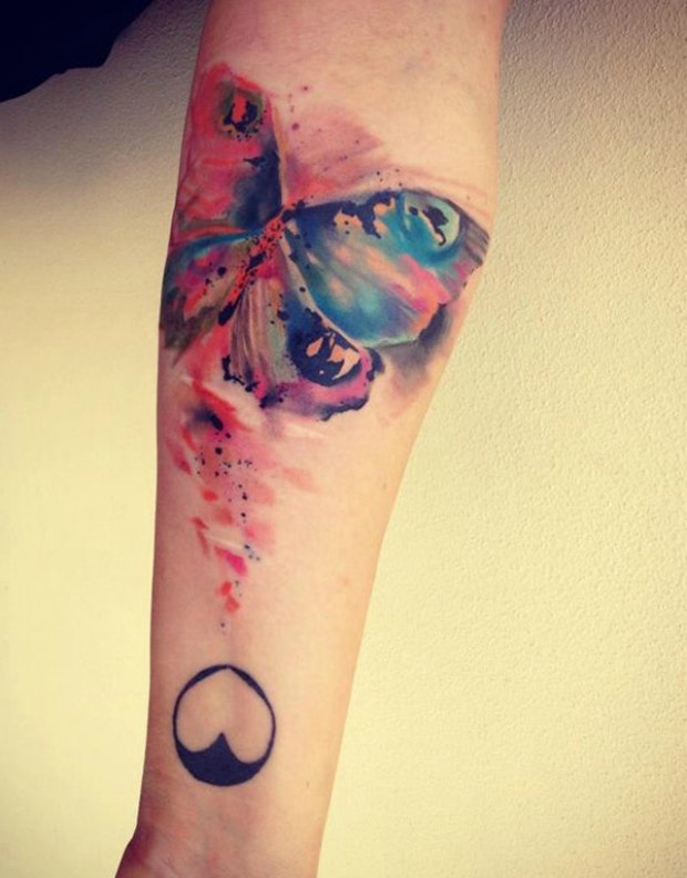 watercolor tattoos