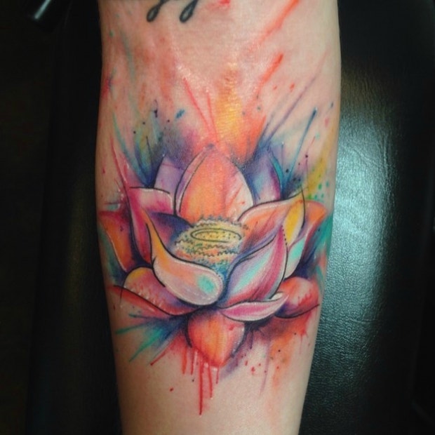 watercolor tattoos