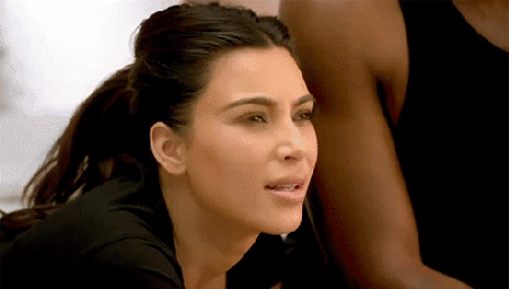 Do marriages ever last that long? Is this some sort of record Kim Kardashian and Kanye West - Giphy