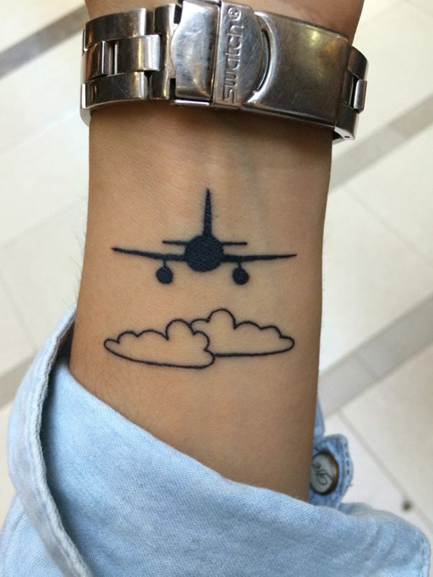 27 Of The Best Wrist Tattoos For People Who Love Traveling | YourTango
