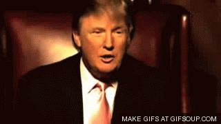 Referencing Ted Cruz's use of the phrase "Make America great again!": <b>"I don’t know I guess I should copyright it, maybe I have copyrighted it."</b> donald trump