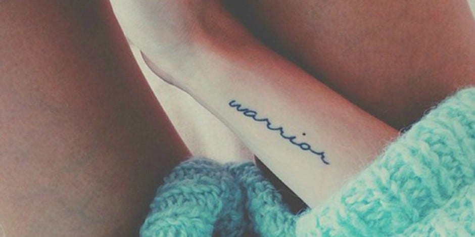 inspirational quote tattoos