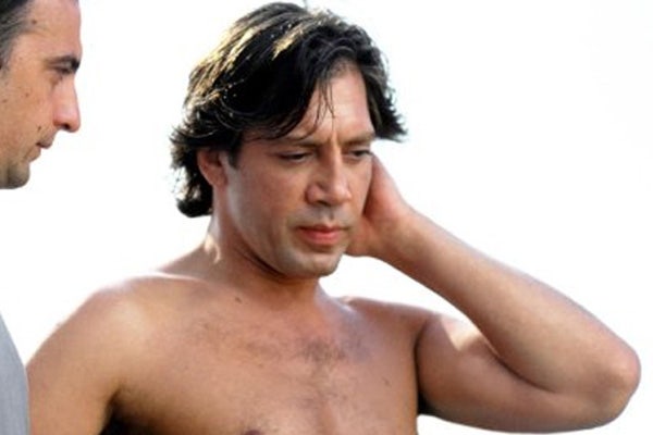 javier bardem shirtless