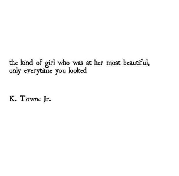 K. Towne Jr Instagram love poems