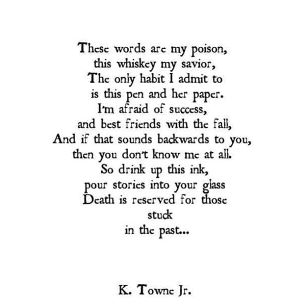 K. Towne Jr Instagram love poems