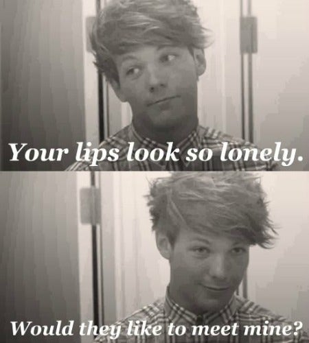 Louis Tomlinson pick up lines