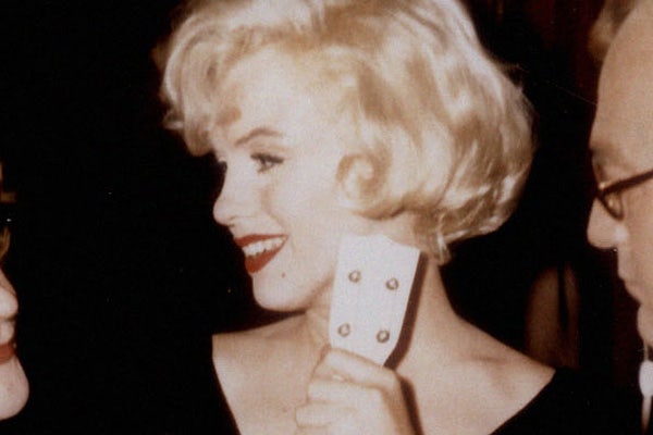 marilyn monroe profile shot