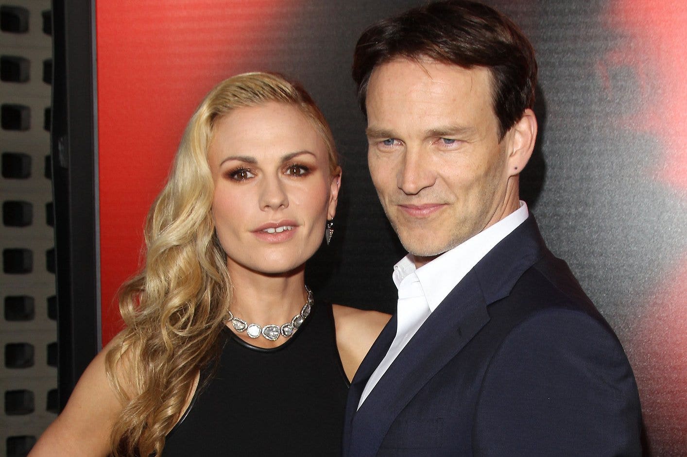 Anna Paquin and Stephen Moyer