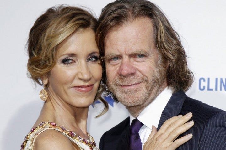 Felicity Huffman and William H. Macy